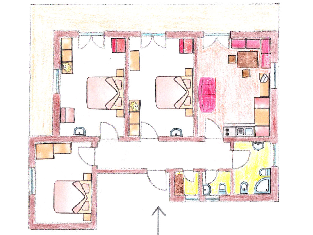 <p><strong>Apartament Stella Alpina</strong></p> 9